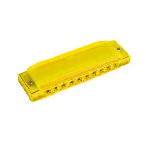 HOHNER TRANSLUCENT HARP C AMARILLA ARMONICA 
