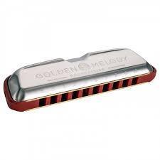 HOHNER GOLDEN MELODY PROGRESSIVE D ARMONICA 