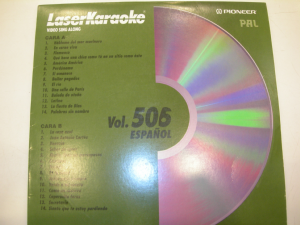 PIONEER DISCO PLAYBACK KARAOKE ESPAÑOL VOL.506