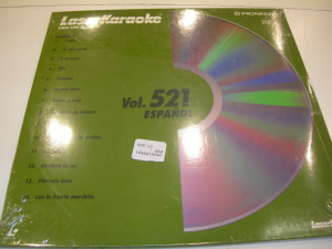 PIONEER DISCO PLAYBACK KARAOKE ESPAÑOL VOL.521