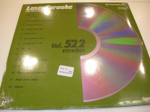 PIONEER DISCO PLAYBACK KARAOKE ESPAÑOL VOL.522