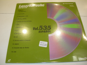 PIONEER DISCO PLAYBACK KARAOKE ESPAÑOL VOL.535