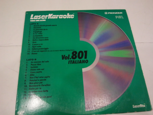 PIONEER DISCO PLAYBACK KARAOKE ITALIANO VOL.801