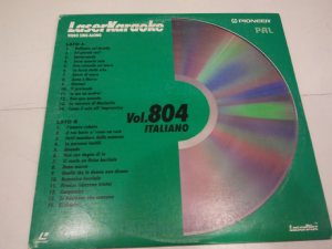 PIONEER DISCO PLAYBACK KARAOKE ITALIANO VOL.804