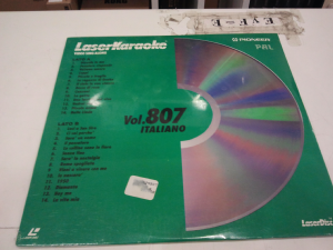 PIONEER DISCO PLAYBACK KARAOKE ITALIANO VOL.807