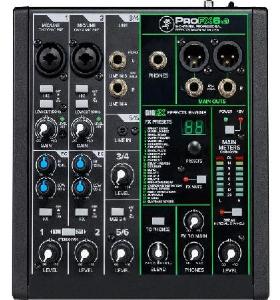 MACKIE PRO FX 6 V3 MESA PREVIO