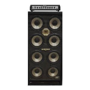 BEHRINGER ULTRABASS BA810 + AMPEG PF-500 COMBO ETAPA BAFLE