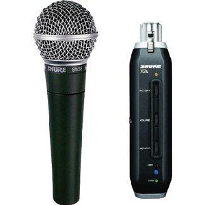 SHURE SM58X2U MICROFONO