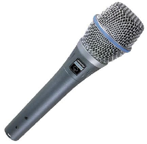 SHURE BETA 87A MICROFONO VOCAL CALIDAD DE ESTUDIO