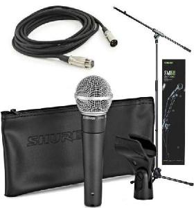 SHURE SM58 K&M-SOMMER-BUNDLE PACK MICROFONO