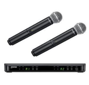 SHURE BLX288 SM58 MICROS INALAMBRICOS