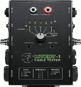 MACKIE CABLE TESTER MTEST-1