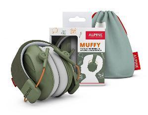 ALPINE CASCO PROTECCIÓN OÍDOS PARA NIÑOS VERDE AURICULAR