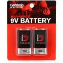D'ADDARIO PILA BATERIA 9V 2 PACK