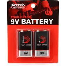 D'ADDARIO PILA BATERIA 9V 2 PACK