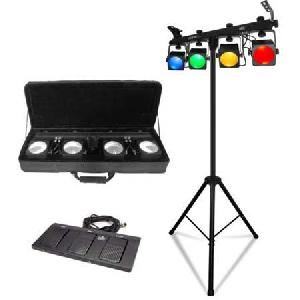 CHAUVET SET LUCES CORE BAR 4 C/ FUNDA + PIE + PEDALERA