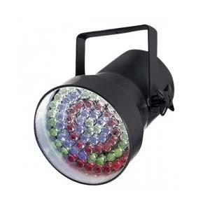 PRO LIGHT FOCO LED PAR 36 BLACK 75 LED 10MM RGB