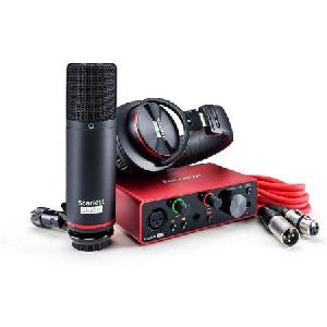 FOCUSRITE SCARLETT SOLO STUDIO 4TH GEN PACK INTERFACE AUDIO 