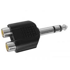 BESPECO ADAPTADOR 2 RCA HEMBRA JACK ST