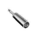 EK ADAPTADOR CONECTOR XLR M/JACK M