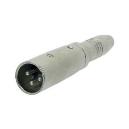 ALPHA AUDIO ADAPTADOR CONECTOR JACK H ST / XLR M 191.612