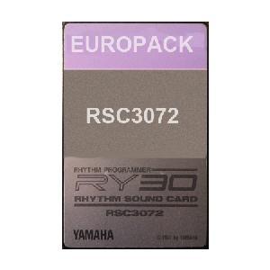 YAMAHA TARJETA RITMOS EUROPACK