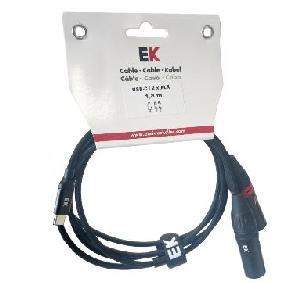 EK AUDIO USB-C XLR MACHO X 2 CABLE