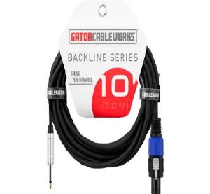 GATOR JACK/JACK - 3 M CABLE ALTAVOZ JACK/SPEAKON