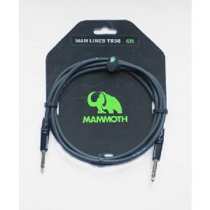 MAMMOTH JACK ST RECTO - JACK ST RECTO 6ft CABLE DE AUDIO