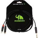 MAMMOTH JACK ST / 2 RCA 6FT CABLE AUDIO 