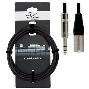 ALPHA AUDIO XLR M / JACK ST PRO LINE 6M 190717 CABLE MICRO 