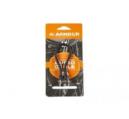 ASHTON PPL1 JACK-JACK LATIGUILLO 30CM CABLE GUITARA