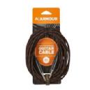 ASHTON GW20R TELA ROJO Y NEGRO 6 MTS CABLE GUITARA