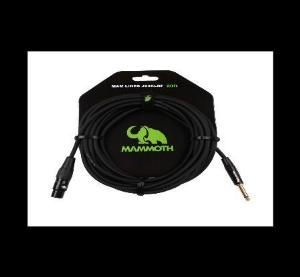 MAMMOTH 6 METROS JACK MONO -XLR HEMBRA CABLE MICRO