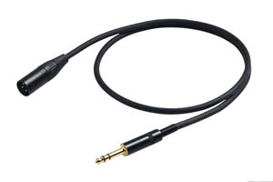 PROEL XLR M/JACK CHL230LU3 CABLE MICRO