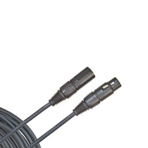 D'ADDARIO PW-CMIC-25 XLR/XLR CABLE MICRO 8MT 
