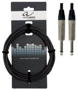 ALPHA AUDIO PEAK LINE JACK/JACK 3M 190800 CABLE GUITARA