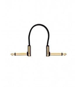 EBS INTERLINK PCF PREMIUM GOLD JACK-JACK AA NEGRO - 10 CM CABLE GUITARA