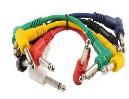 EK AUDIO 0,3 MTS UNIDAD COLOR CABLE PEDAL GUITAR 