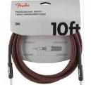 FENDER PRO 10" RED TWD CABLE GUITARA