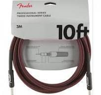 FENDER PRO 10" RED TWD CABLE GUITARA