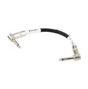 FENDER 6" PATCH CABLE BLK 15CMTS CABLE GUITARRA