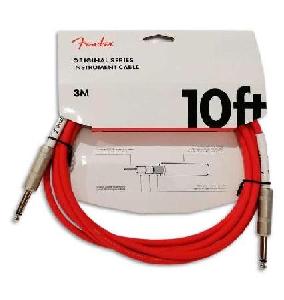 FENDER ORIGINAL 10' FIESTA RED CABLE GUITARRA