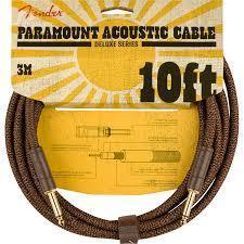FENDER  PARAMOUNT 10" ACUSTIC BROWN CABLE GUITARRA