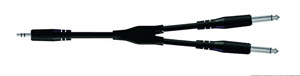 PROEL CABLE MJACK ST/2xJACK M BULK505LU18