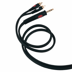 PROEL CABLE RCA JACK ST/2RCA DH530