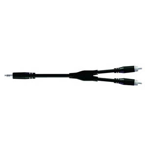 PROEL CABLE MJACK ST M/2xRCA M BULK540LU3 3MTS