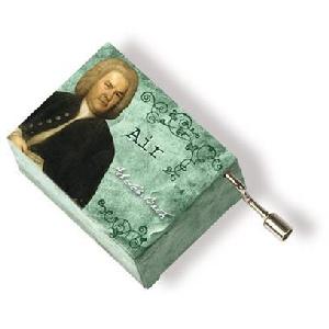 CAJA DE MUSICA BACH MUSIC BOX GREEN VERDE