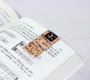 MARCA LIBROS CON IMAN - ST. CECILIA