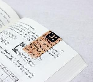 MARCA LIBROS CON IMAN - ST. CECILIA